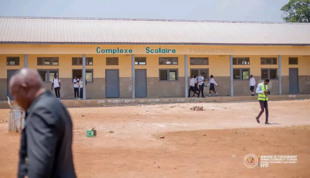 Haut-Katanga : 21 écoles publiques construites à Sakania pour appuyer la gratuité de l’enseignement primaire